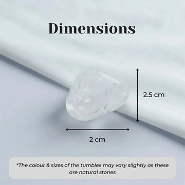 Clear Quartz Tumble - 3