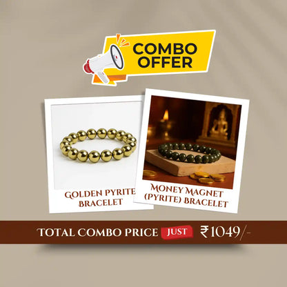Pyrite Power Combo – Money Magnet & Golden Glow