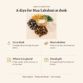 Dhan Lakshmi Deep (Five Crystal Diya), what it is kept for