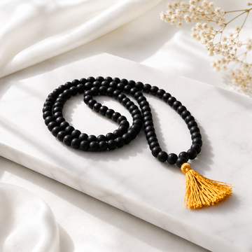 Natural Unpolished Karungali Mala - 1