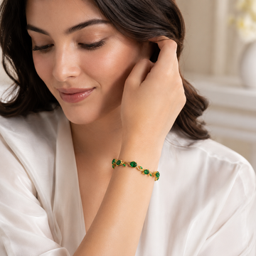 Green Tulip Bracelet - 2