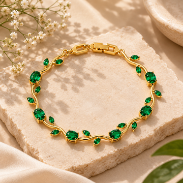 Green Tulip Bracelet - 3