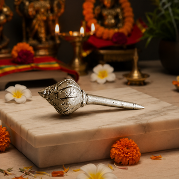 Brass Hanuman Gada (Mace) – Symbol of Power & Protection - 5