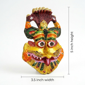Multicolor Kirtimukh Wall Decor | NAZARBATTU - 3