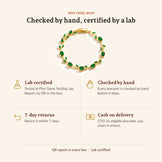 Green Tulip Bracelet, why Vedic Shop
