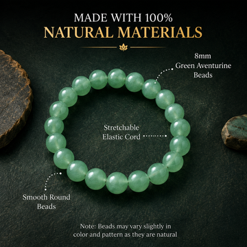 Natural Green Aventurine Bracelet - 5