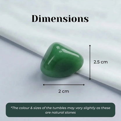Green Jade Tumble