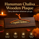 Miniature Wooden Hanuman Chalisa Book  (1.8 inches)