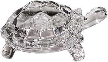Crystal Tortoise With Plate (Size Approx 4.5 Inch) - 2