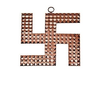 Copper Swastik (Approx 8 CM)
