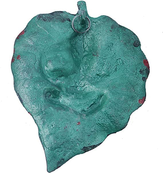 Green Metal Patta Ganesh Hanging