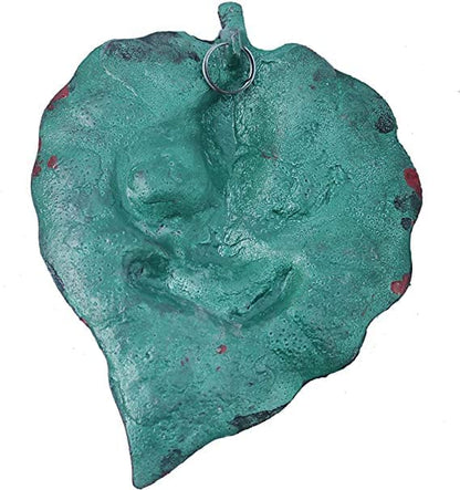 Green Metal Patta Ganesh Hanging