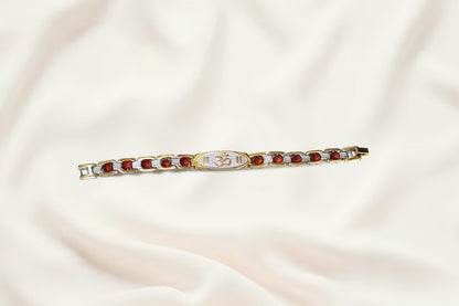 Om Rudraksha Bracelet