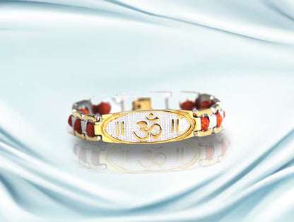 Om Rudraksha Bracelet