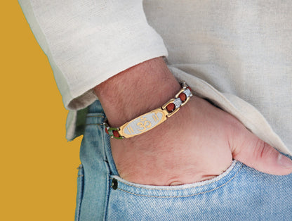 Om Rudraksha Bracelet