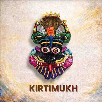 Kirtimukh Wall Hanging | Black