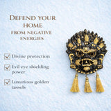 Powerful Kirtimukh Wall Hanging | Krunagali Bacelet Combo