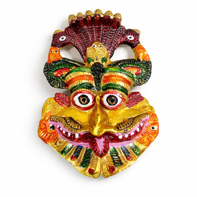 Multicolor Kirtimukh Wall Decor | NAZARBATTU