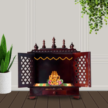 Wooden Devotional Temple for Home