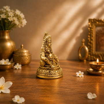 Lord Kuber Brass Idol – Small - 3