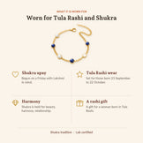Libra Zodiac Bracelet for Women, what it is worn for