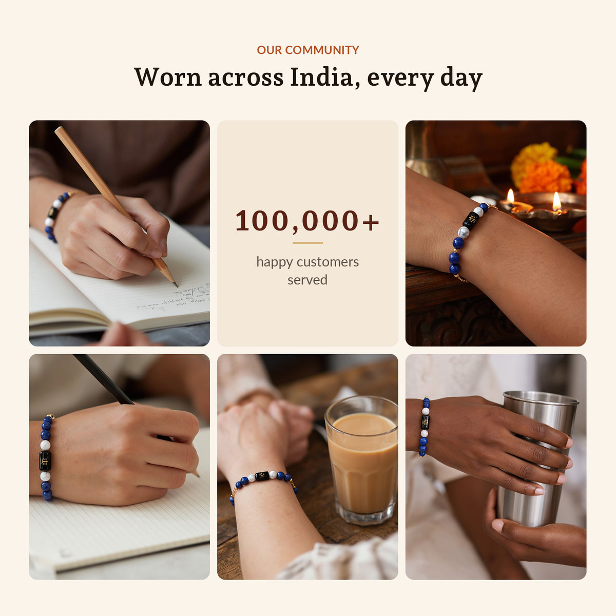 Libra Zodiac Slider Bracelet for Women, worn across India
