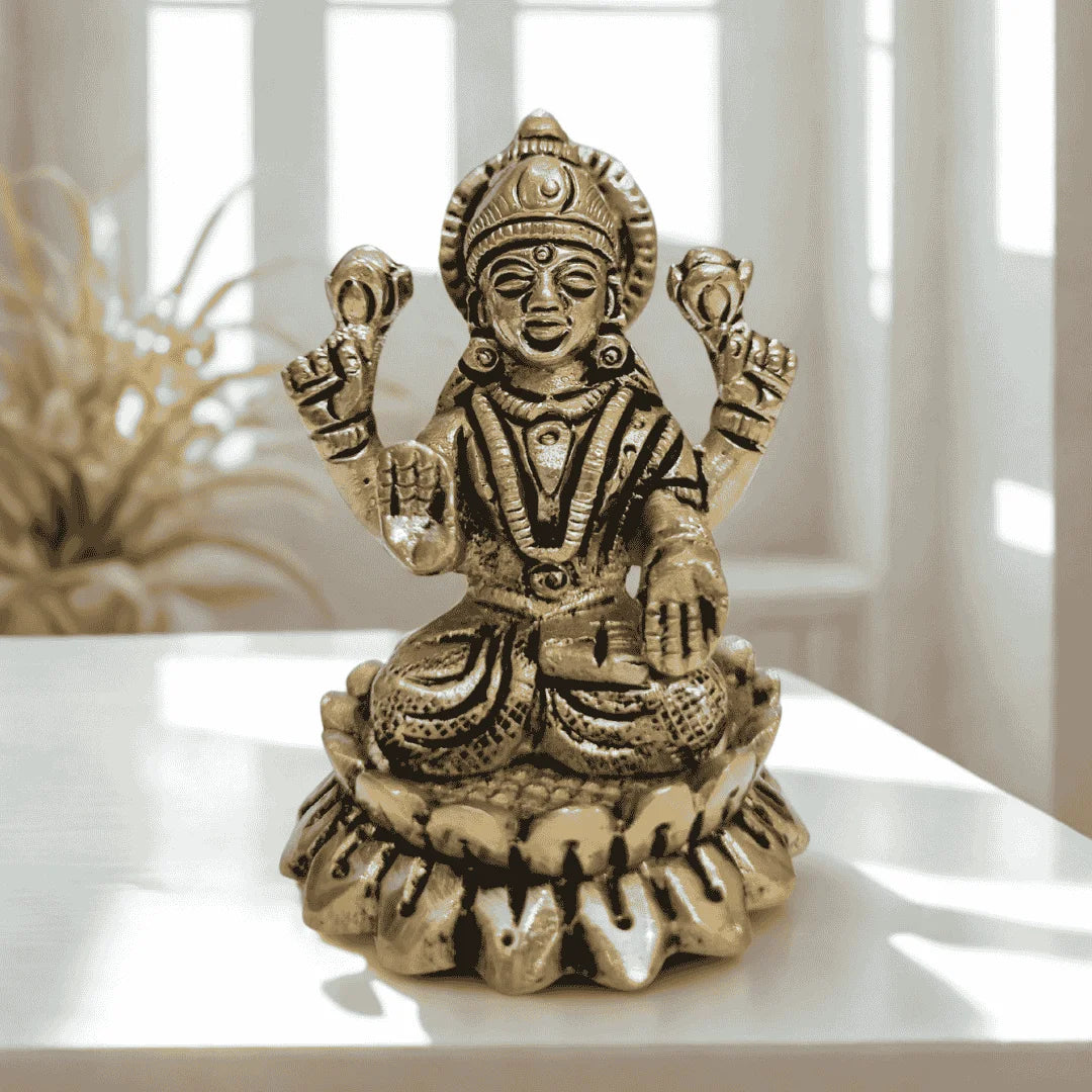 Maa Laxmi Brass Idol