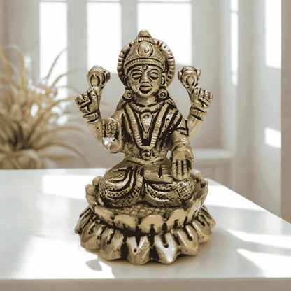 Maa Laxmi Brass Idol