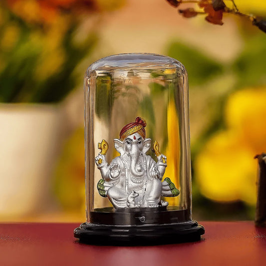 Lord Ganesh Idol (999 Pure Silver)