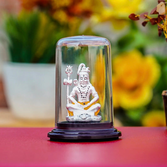 Lord Shiva Idol 999 Pure Silver