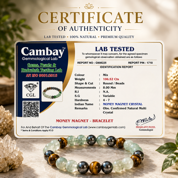 Money Magnet Crystal Bracelet - 2