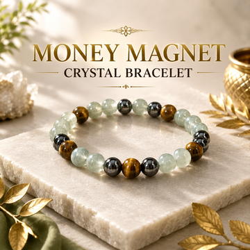 Money Magnet Crystal Bracelet - 1