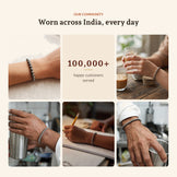 Money Magnet Pyrite Bracelet, worn across India