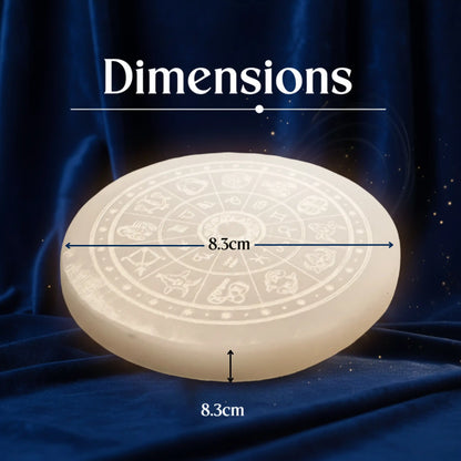 Natural Selenite Charging Plate