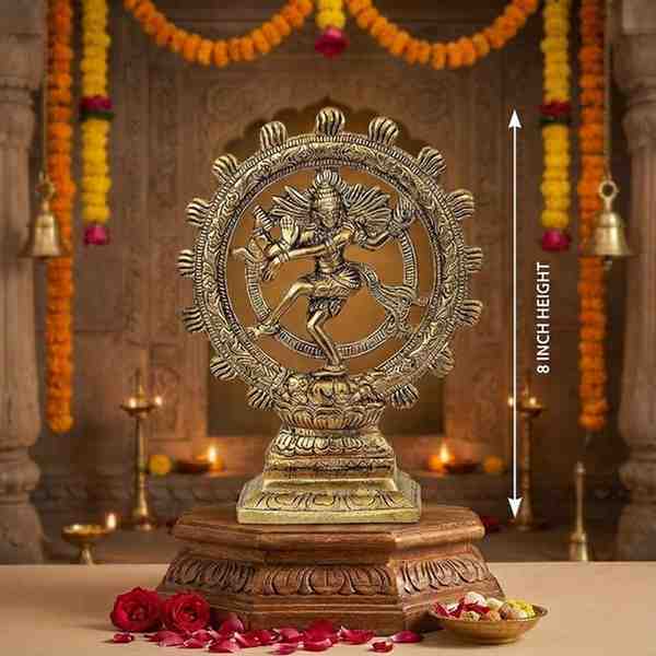 Metal Natraj Idol