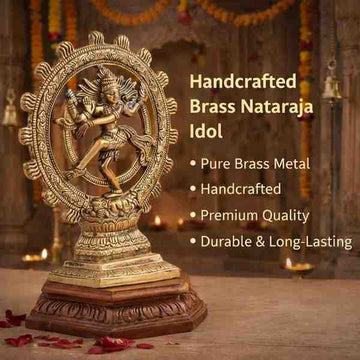 Metal Natraj Idol - 2