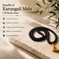 Natural Unpolished Karungali Mala