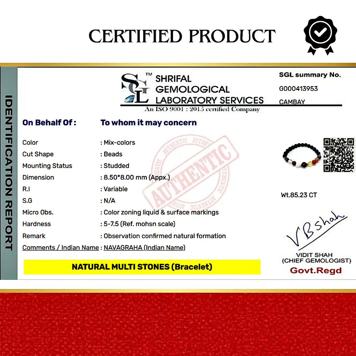 Navgraha Bracelet