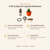 Nazar Suraksha Ritual, what the set is for