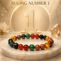 Ruling Number 1 | Crystal Bracelet | Numerology Bracelet - 8mm