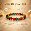 Ruling Number 1 | Crystal Bracelet | Numerology Bracelet - 8mm