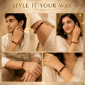 Ruling Number 1 | Crystal Bracelet | Numerology Bracelet - 8mm