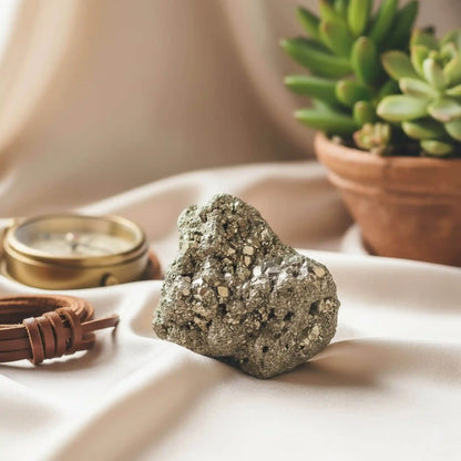 Natural Pyrite Cluster