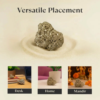 Natural Pyrite Cluster