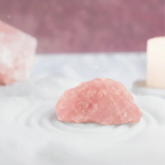 Raw Rose Quartz Stone