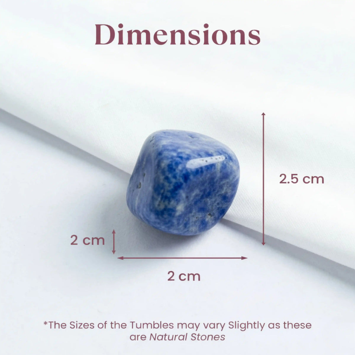 Natural Sodalite Tumble