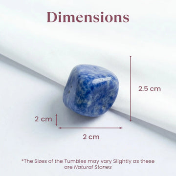 Natural Sodalite Tumble - 3
