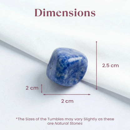 Natural Sodalite Tumble