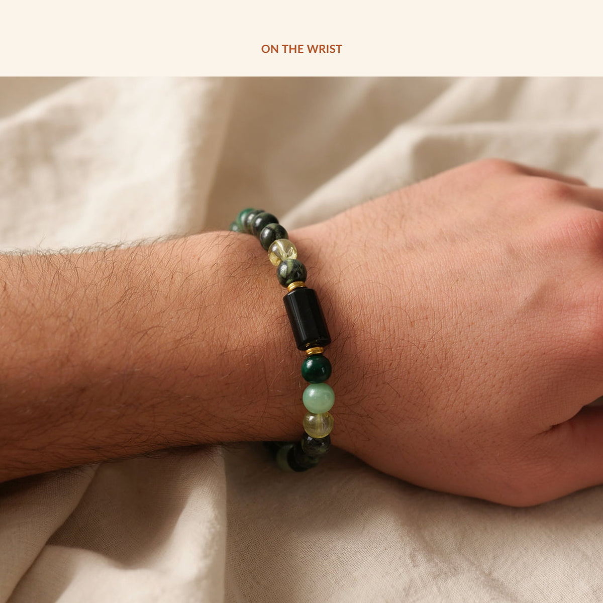 Numero Bracelet: Ruling Number 5 (Mercury), on the wrist