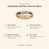 Om Rudraksha Bracelet, what it is worn for